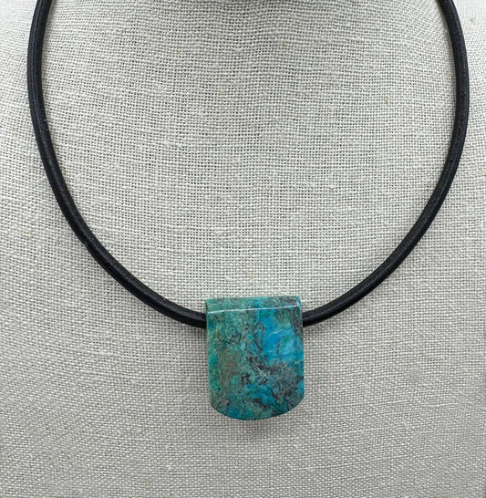 6001 Chrysocolla Pendant