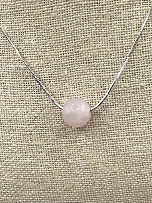 5082 Rose Quartz Bead Pandant