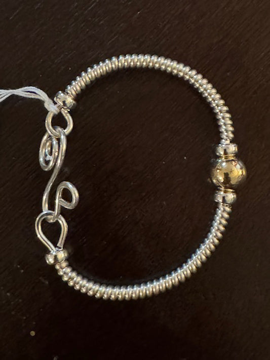 Sterling Silver Wrap Bracelet 4359