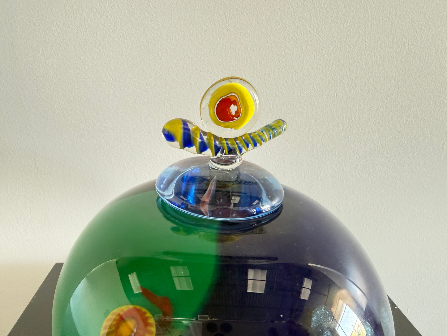 Glass Vessel with Lid - Snail