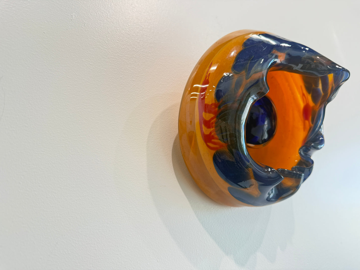 Wall Dot -  Orange Blue