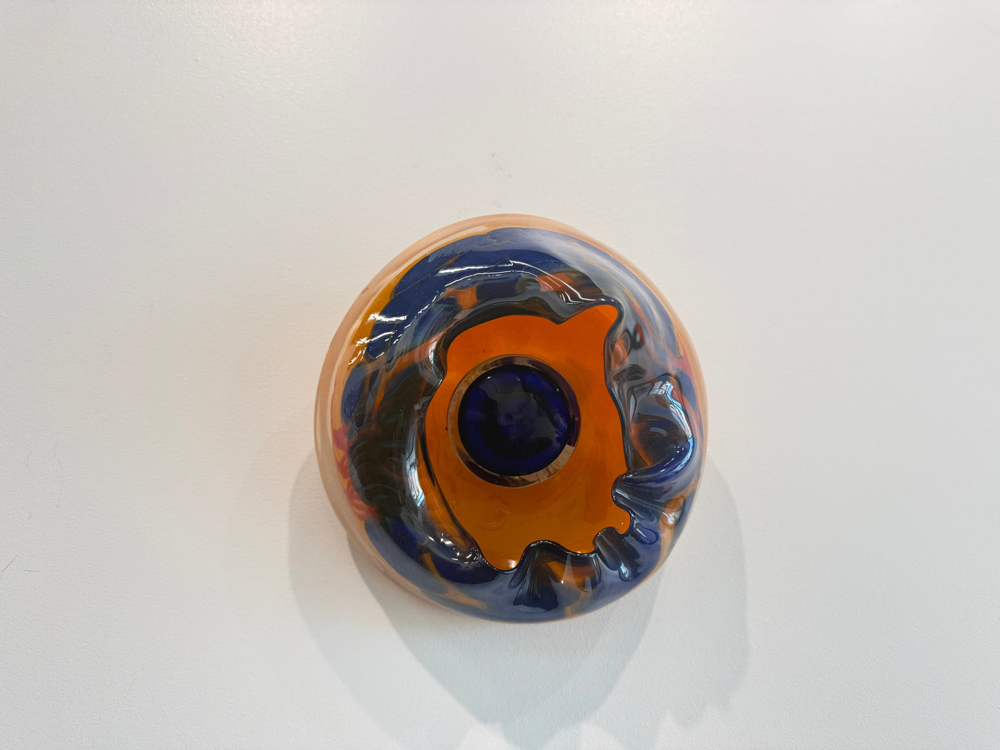 Wall Dot -  Orange Blue