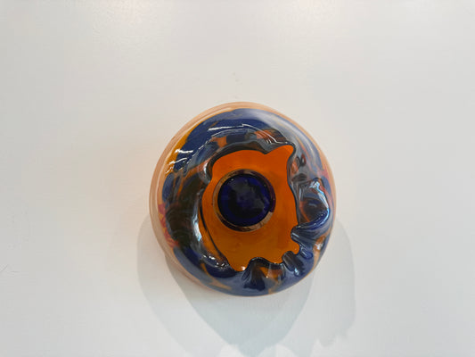 Wall Dot -  Orange Blue