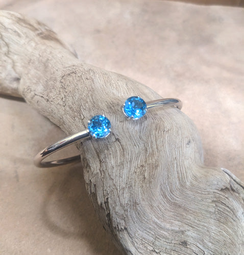 Blue Topaz Bracelet 688