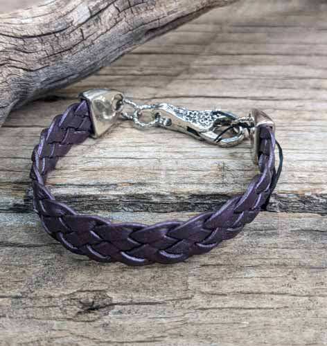 Purple Braid Bracelet 202