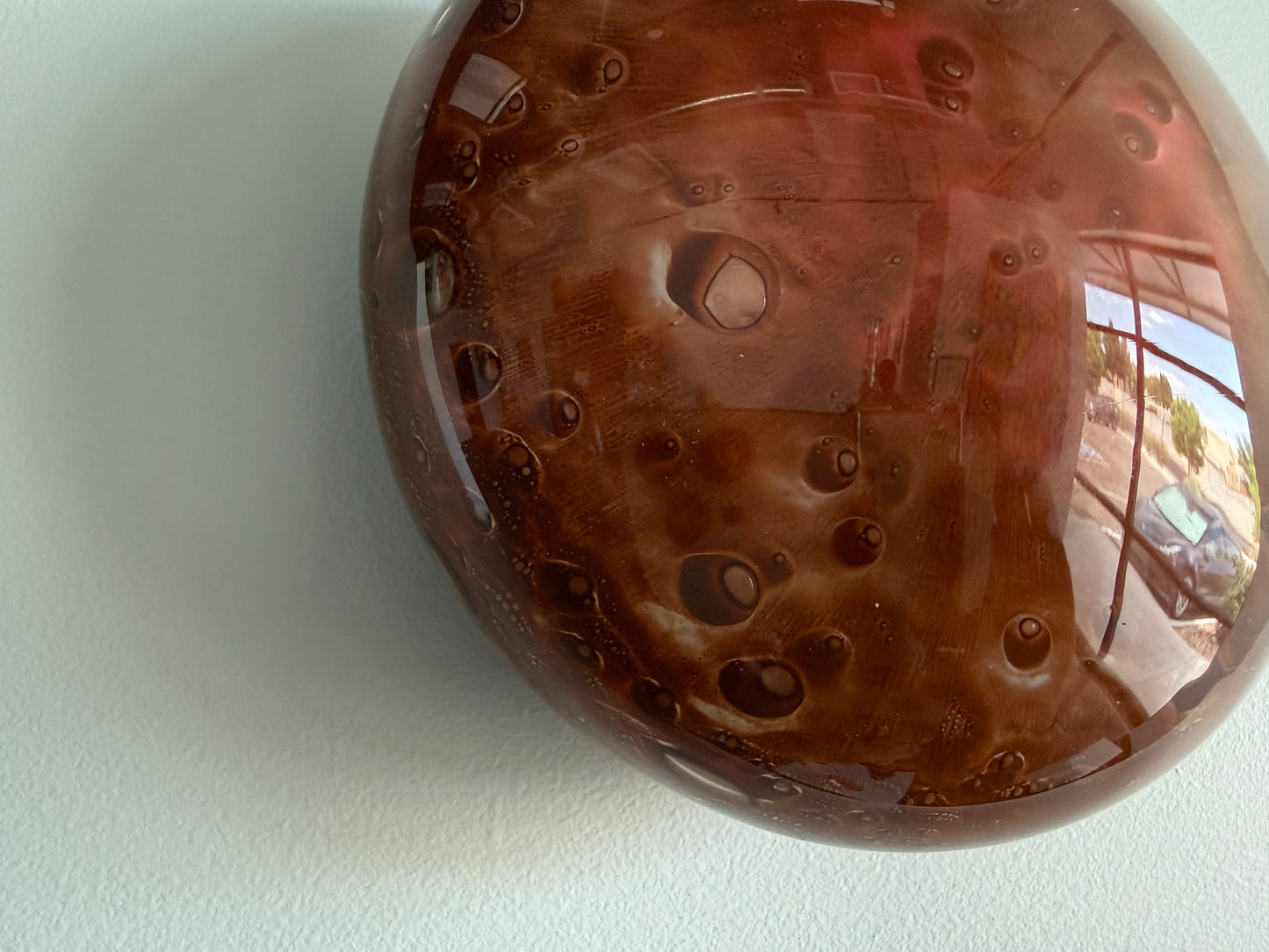 Wall Dot - Burnt Sienna