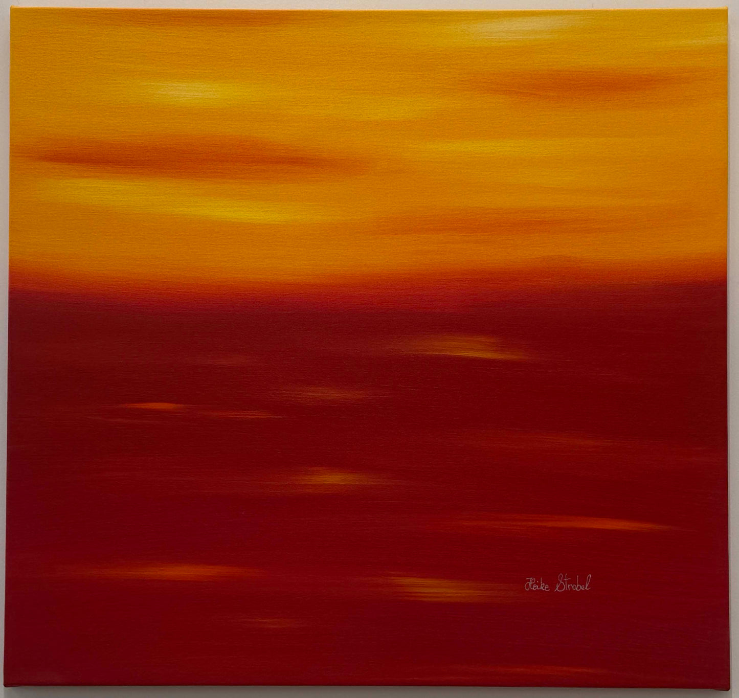 Untitled ( Abstract in Red)