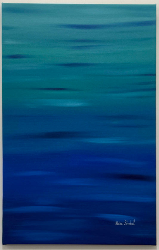 Untitled (Abstract in Blue)