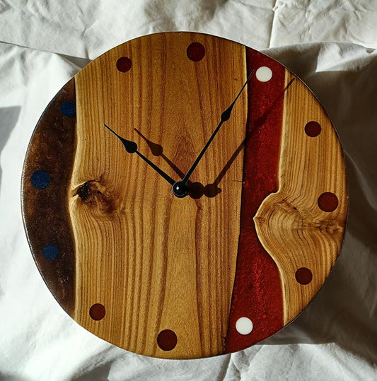 Russian Olive Clock 4