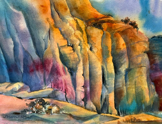 Magenta Cliff