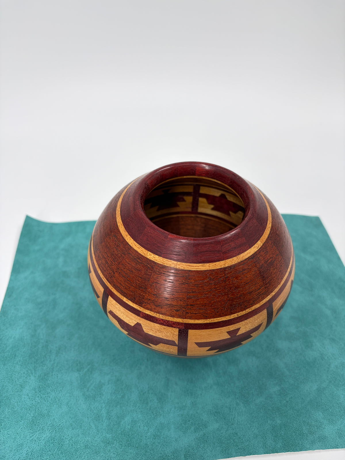 Lidded Thunderbird Pot