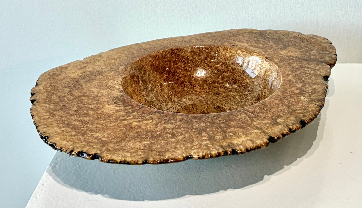 Amboyna Burl Platter/Bowl