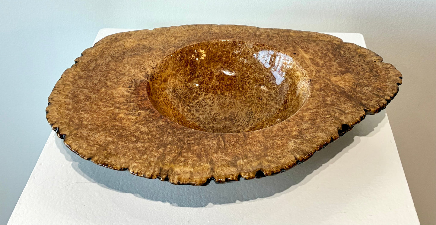 Amboyna Burl Platter/Bowl
