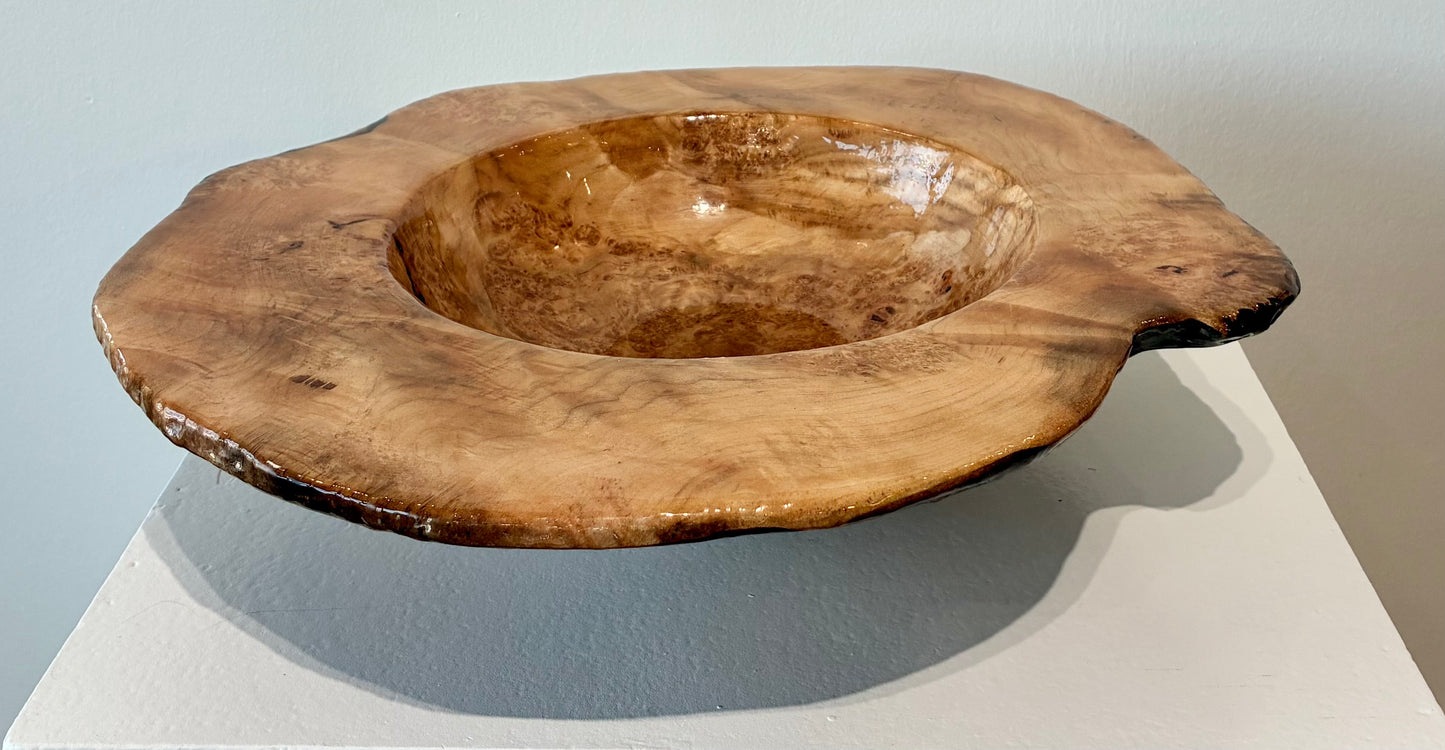 Maple Burl Platter/Bowl