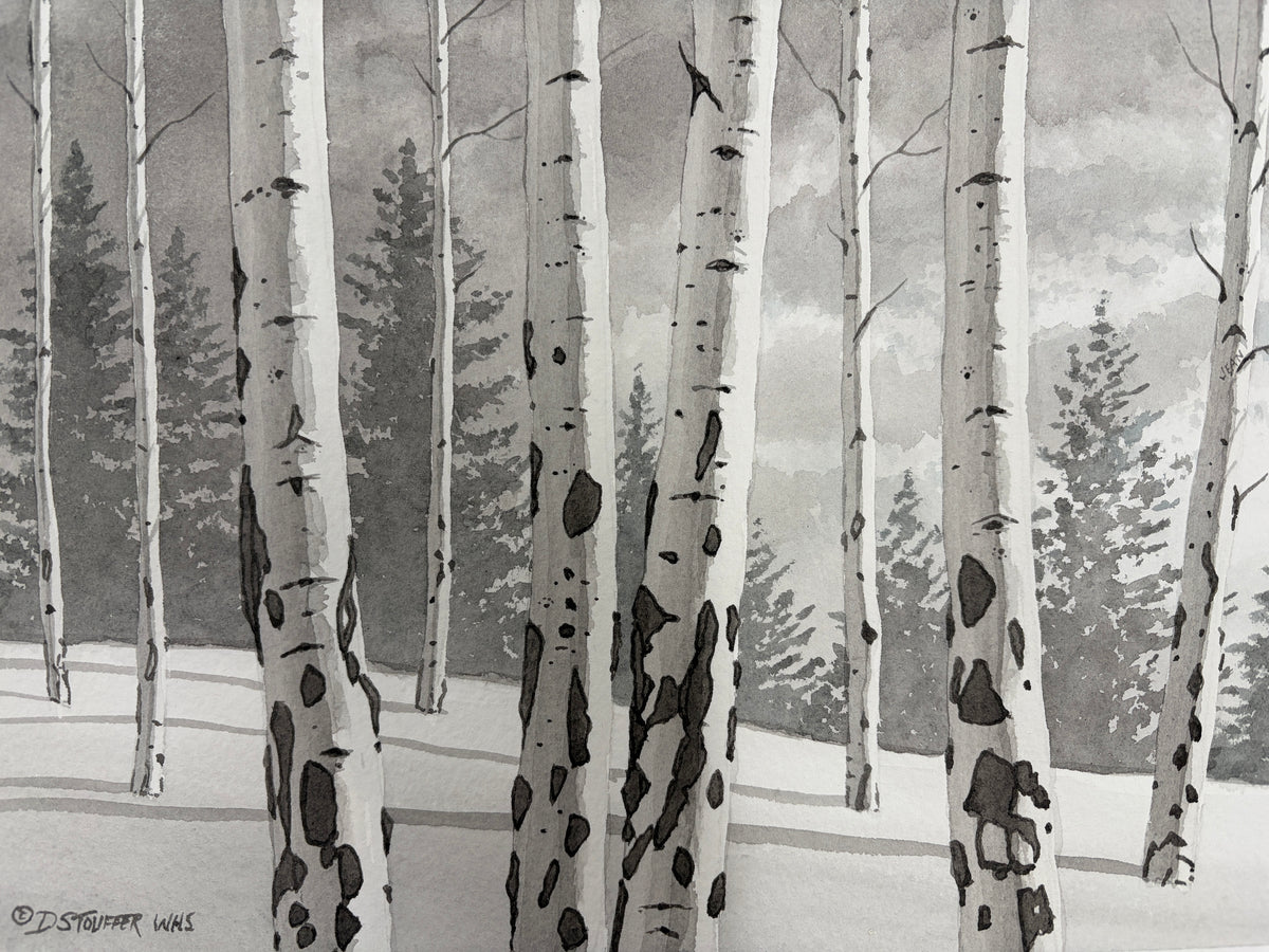Winter Aspen