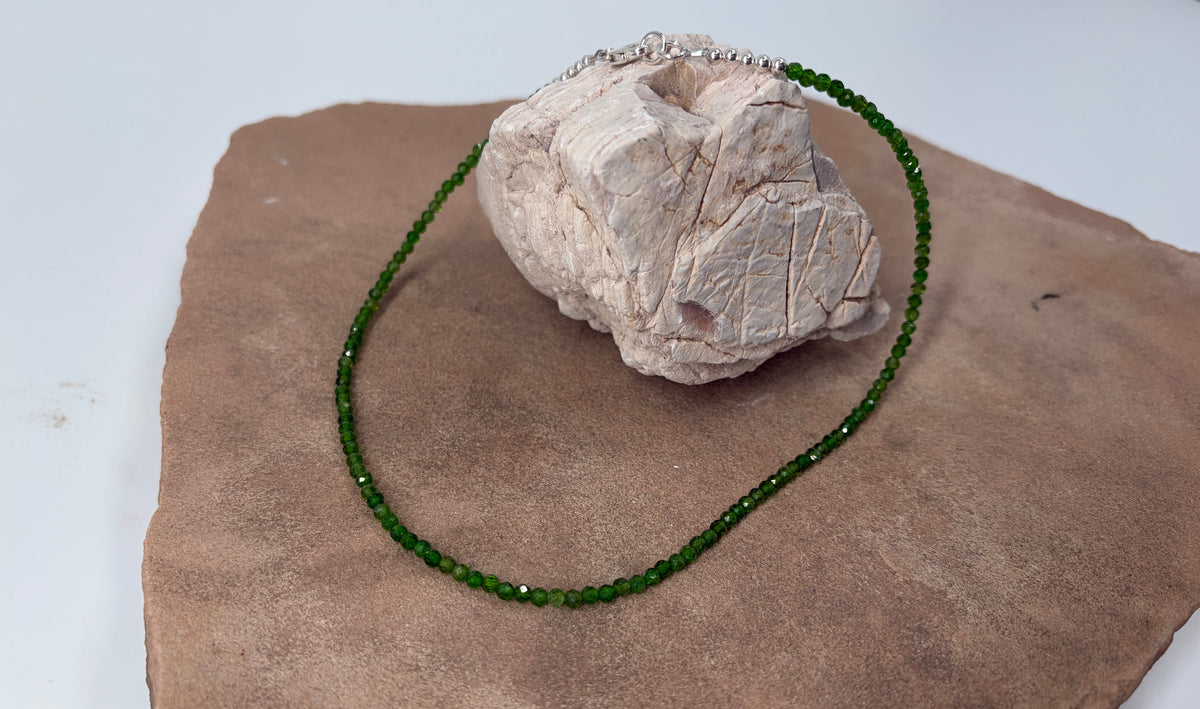 Chrome Diopside Necklace