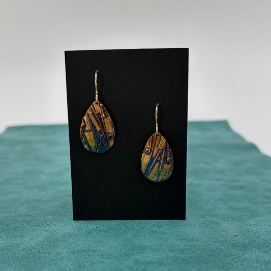 Large Teardrop Earrings
