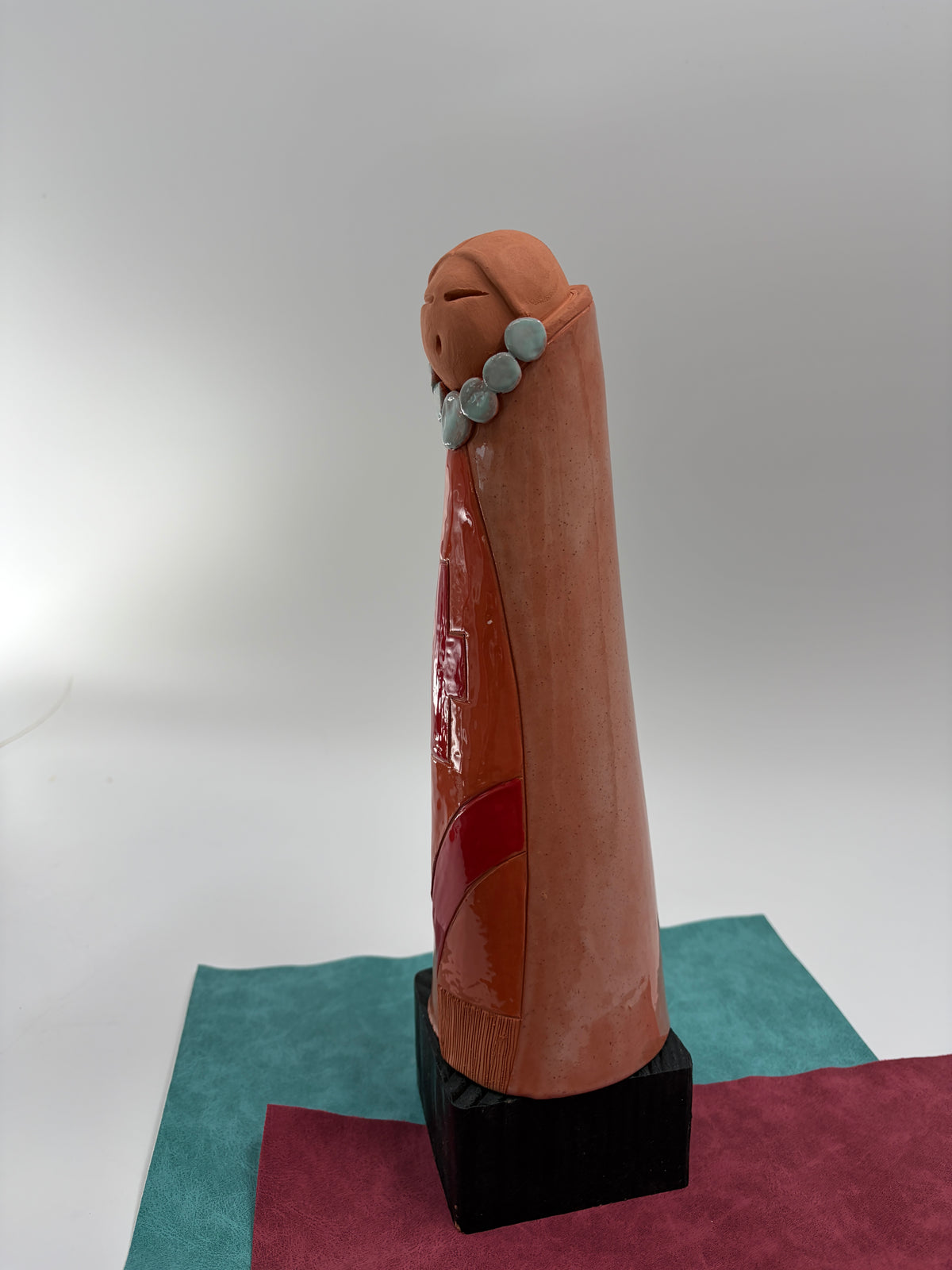 Standing Figure in Orange