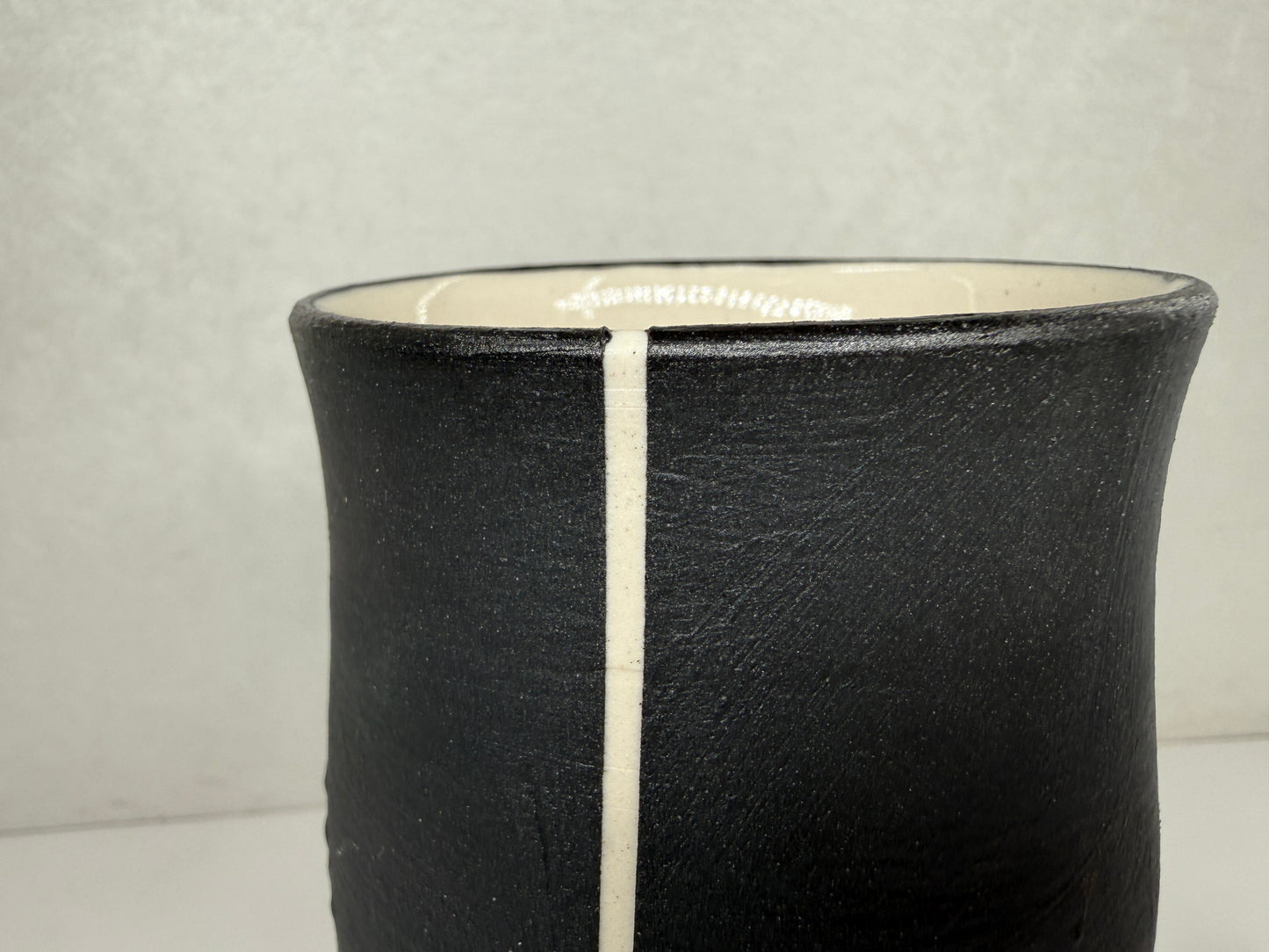 One White Line Mug