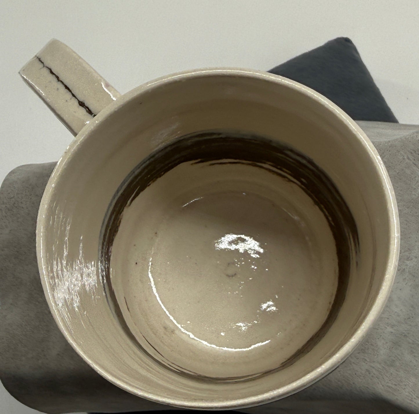 Two-Tone Mug (with Yellow Moon)