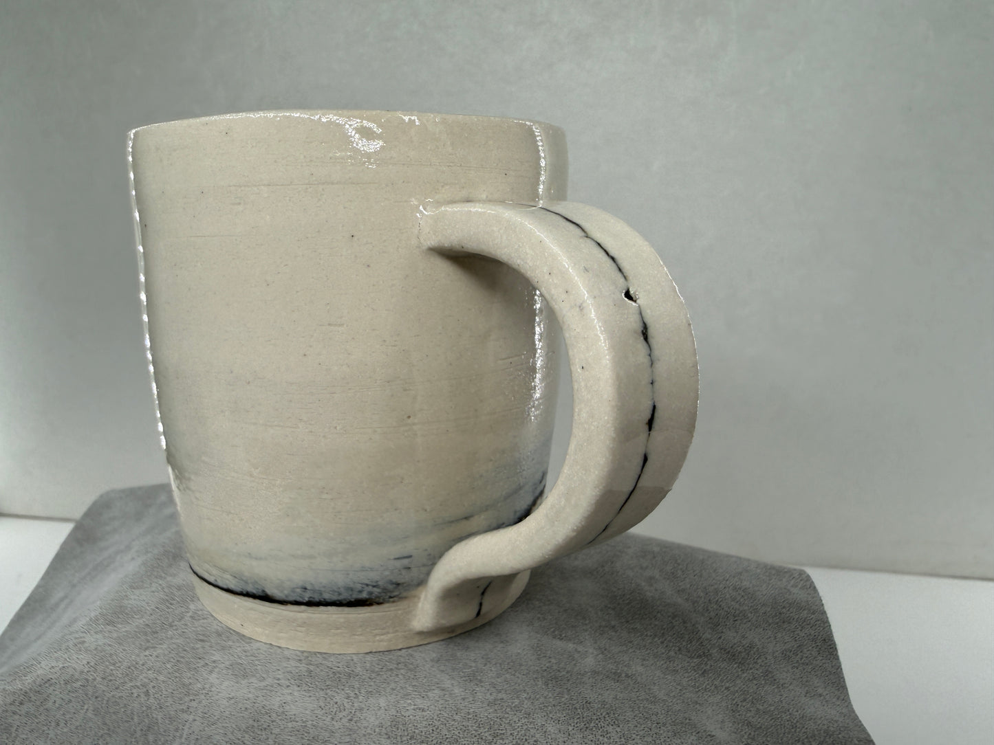 Two-Tone Mug (with Yellow Moon)
