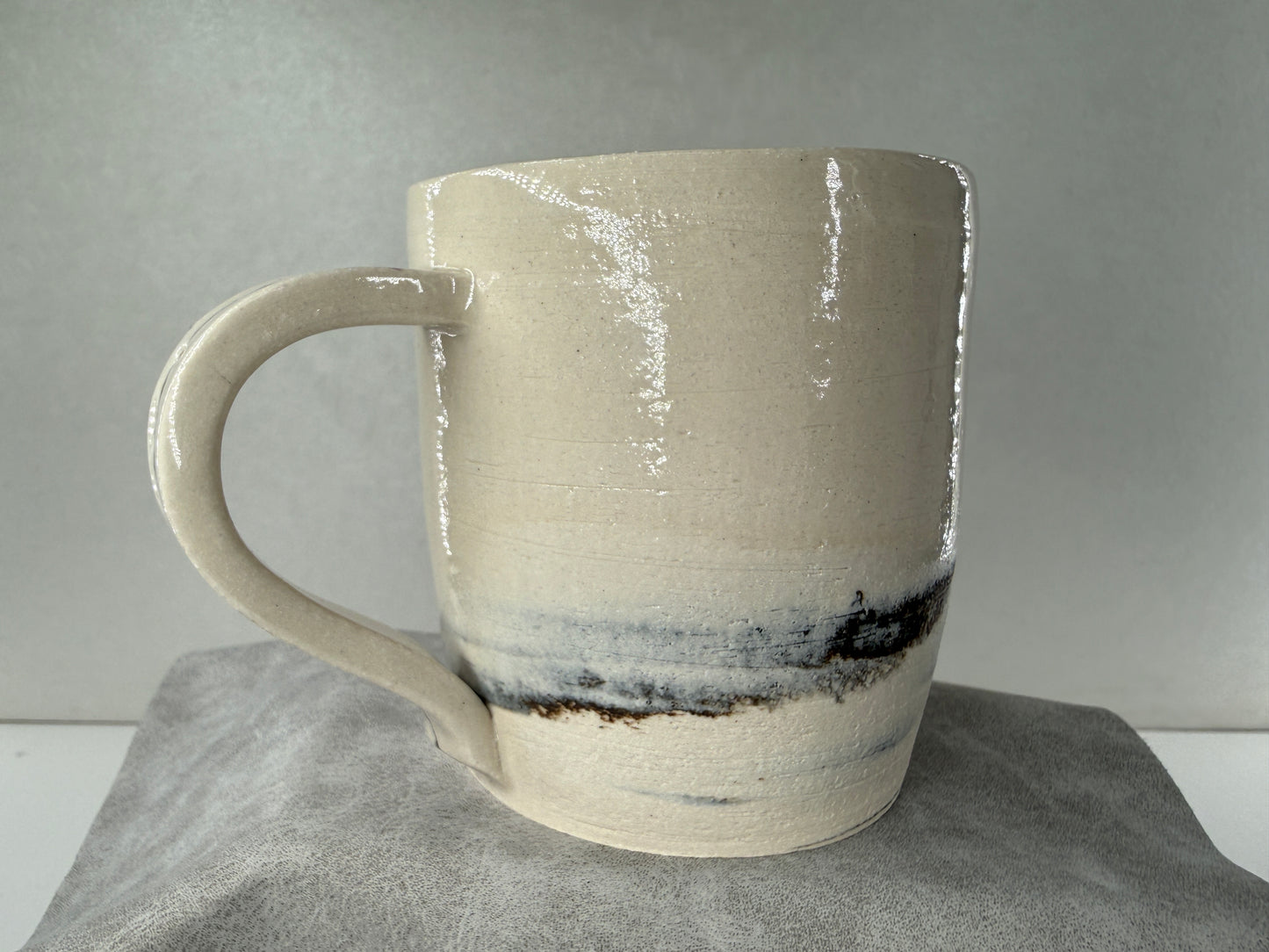 Two-Tone Mug (with Yellow Moon)