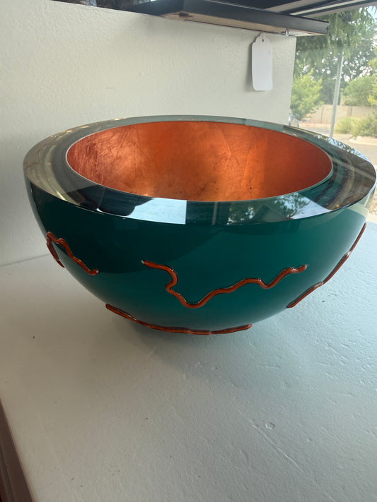 Glass Reflecting Bowl