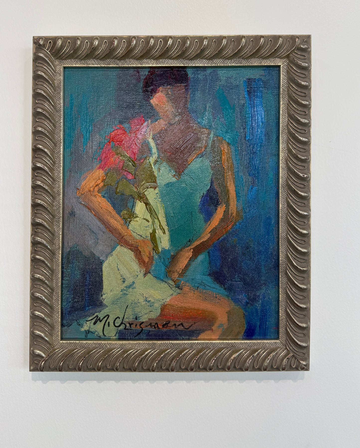 Girl with Flowers