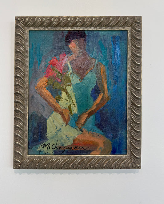 Girl with Flowers