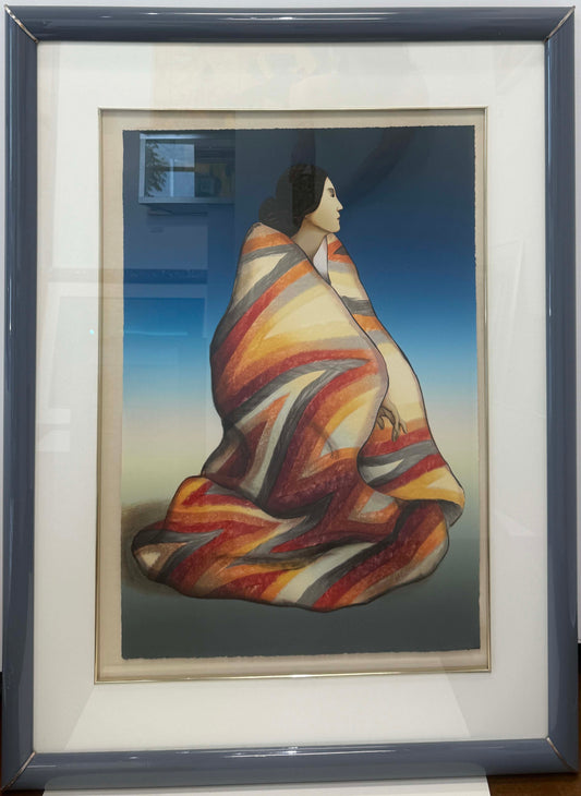 Lightning Blanket by RC Gorman