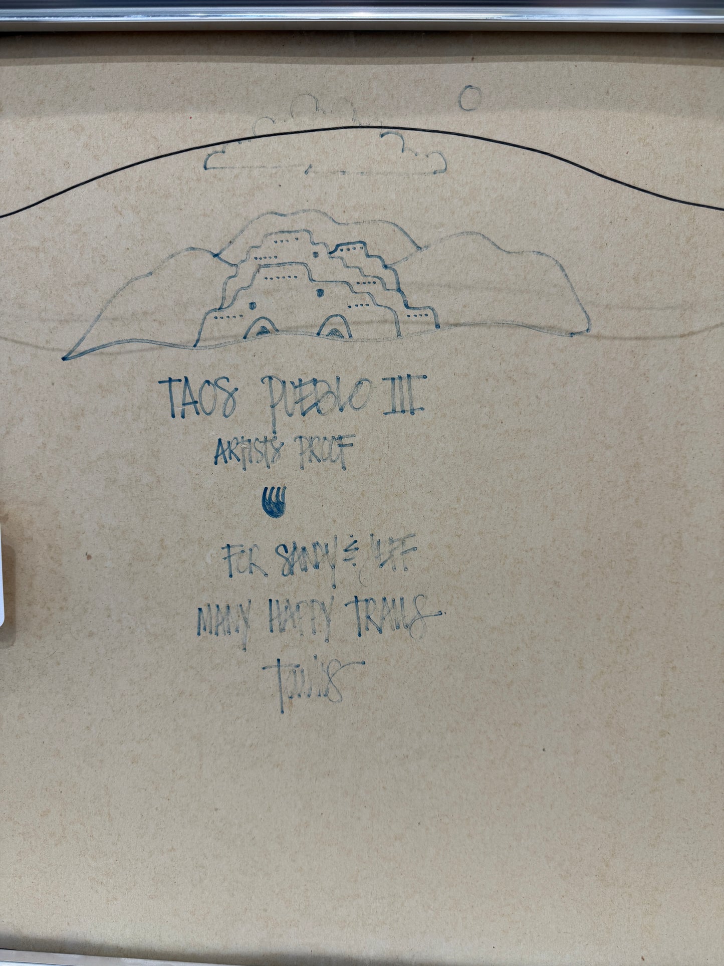 Taos Pueblo #3 A/P