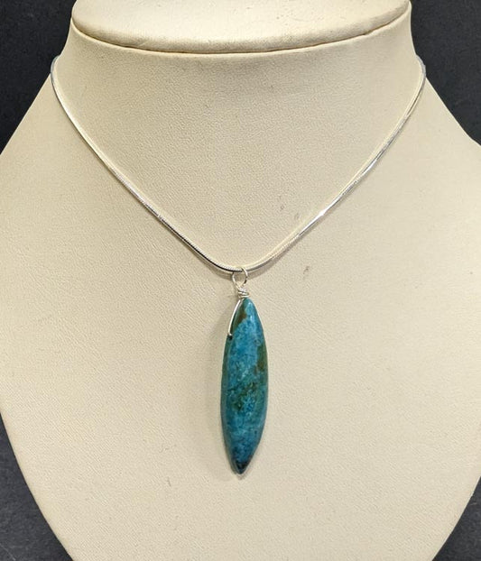 Marquis Shape Turquoise Necklace 4315