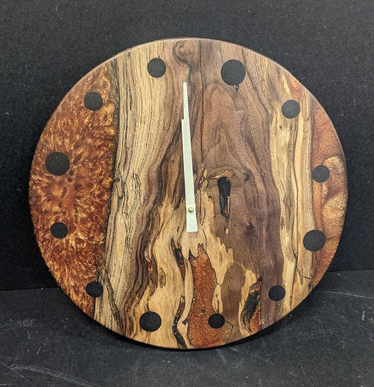 Reclaimed Walnut Clock 5