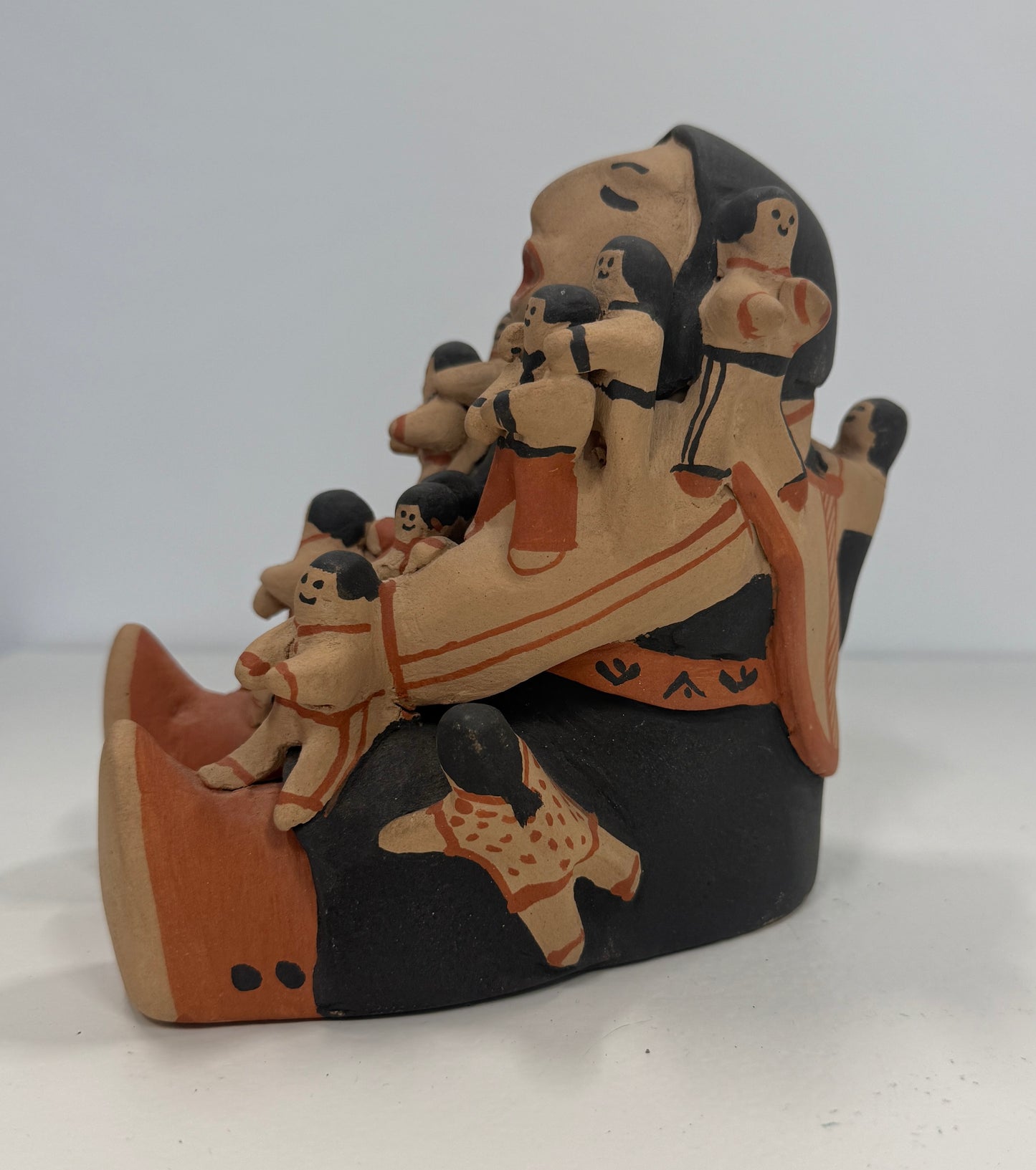 Storyteller with Children (Jemez Pueblo)