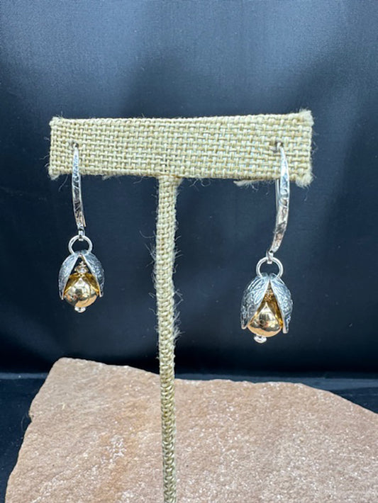 Gold Dangle Earrings 4448