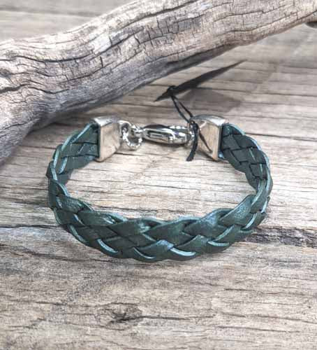 Green Braid Bracelet 201