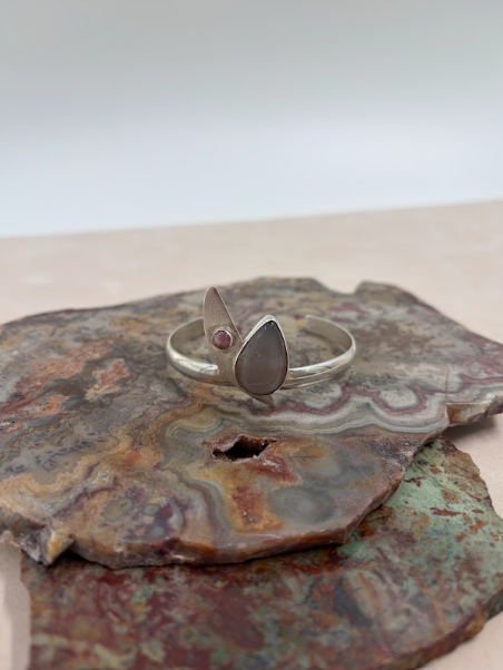 Moonlit Bloom Cuff
