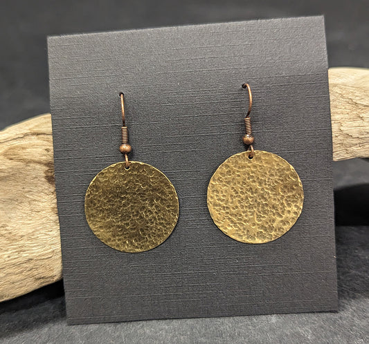 Brass Earrings 536