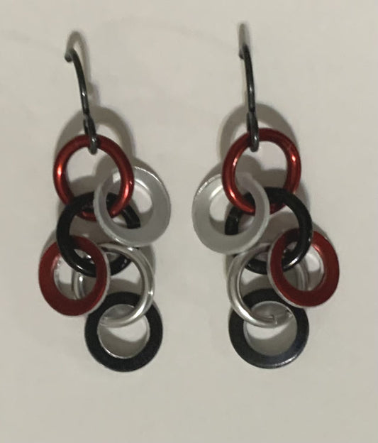 Anodized Aluminum Small Earrings 117