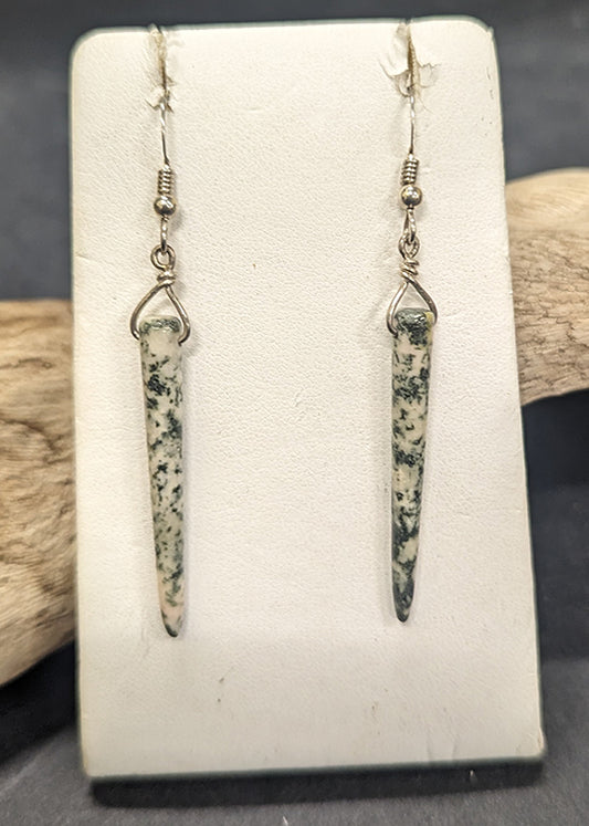 Moss Agate Earrings 699