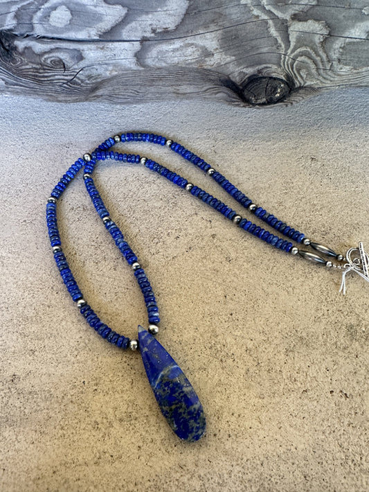 Lapis Necklace 1407