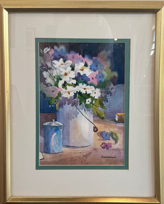 Flowers in a Bucket