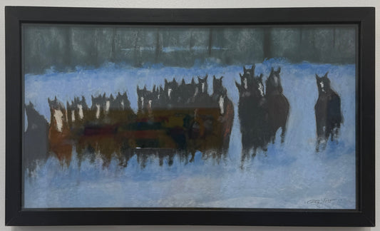 Untitled (Horses) by Fred Yost