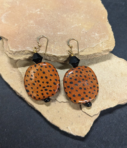 Kenyan Kazuri Earrings 6617