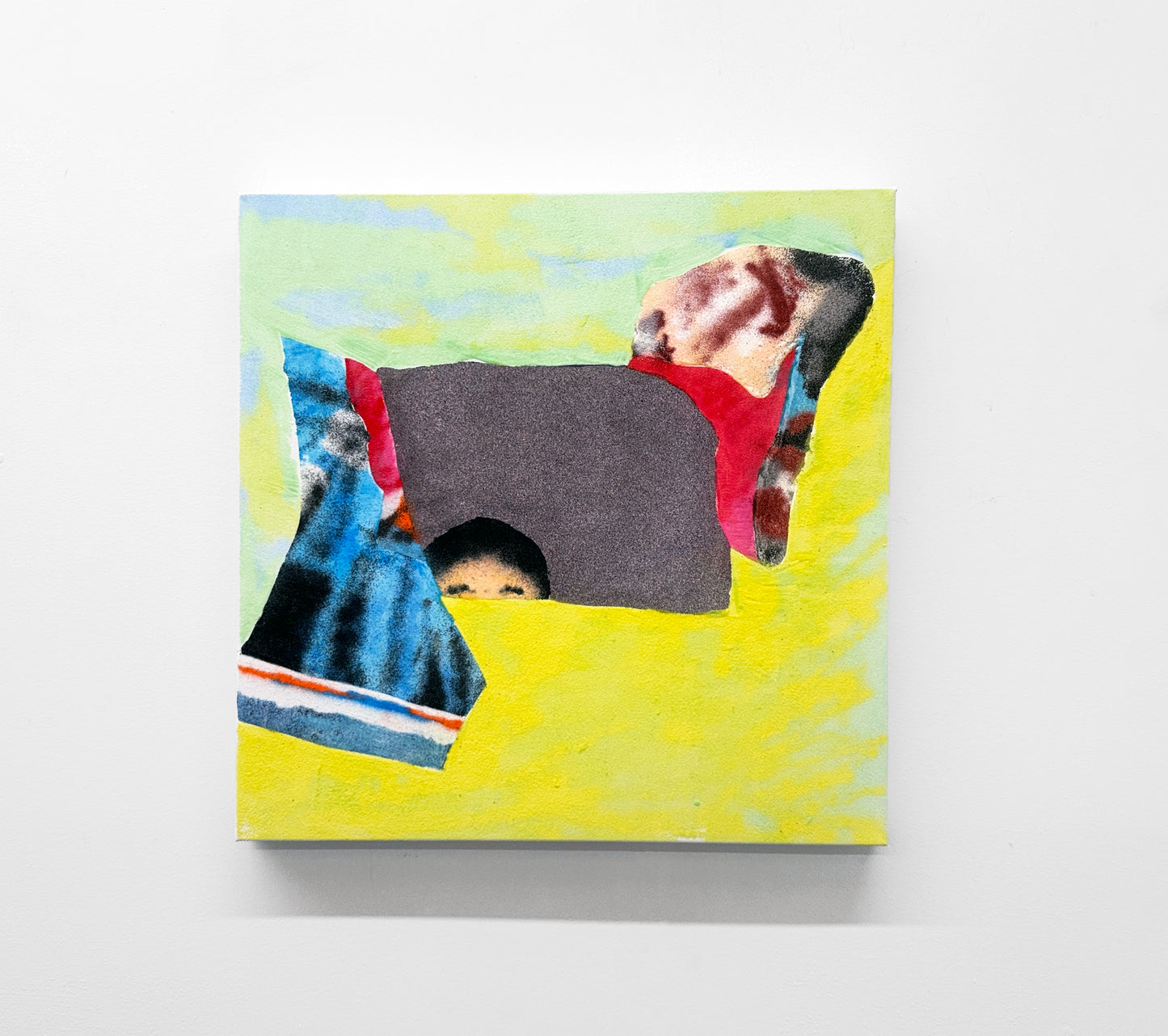 Yellow-Green Self-Collage