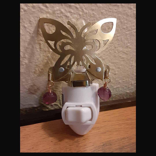 208 Night Light Silhouette- Butterfly