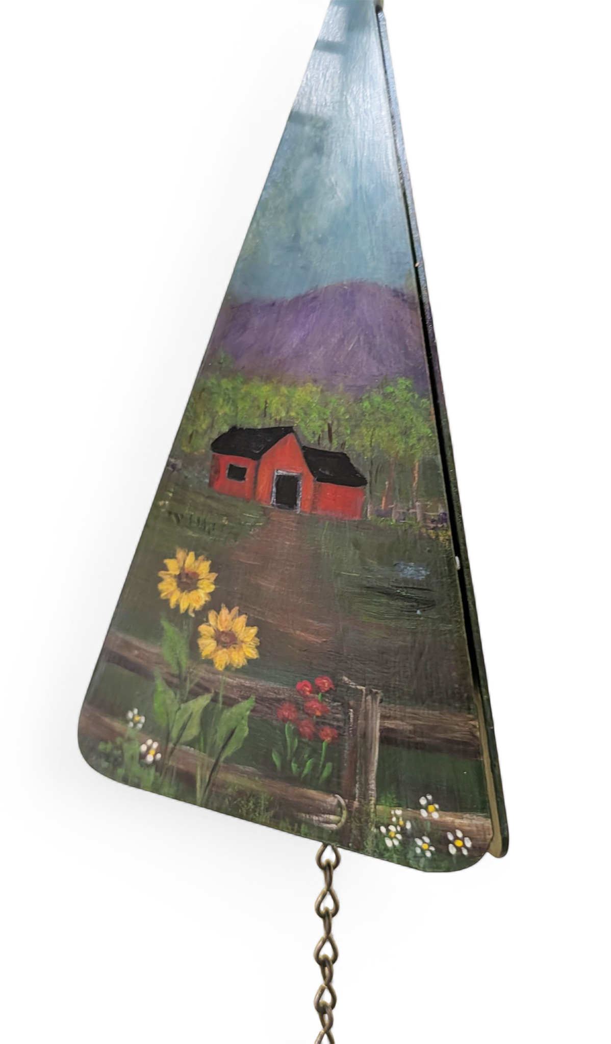 355 Wind Chime Country Scene