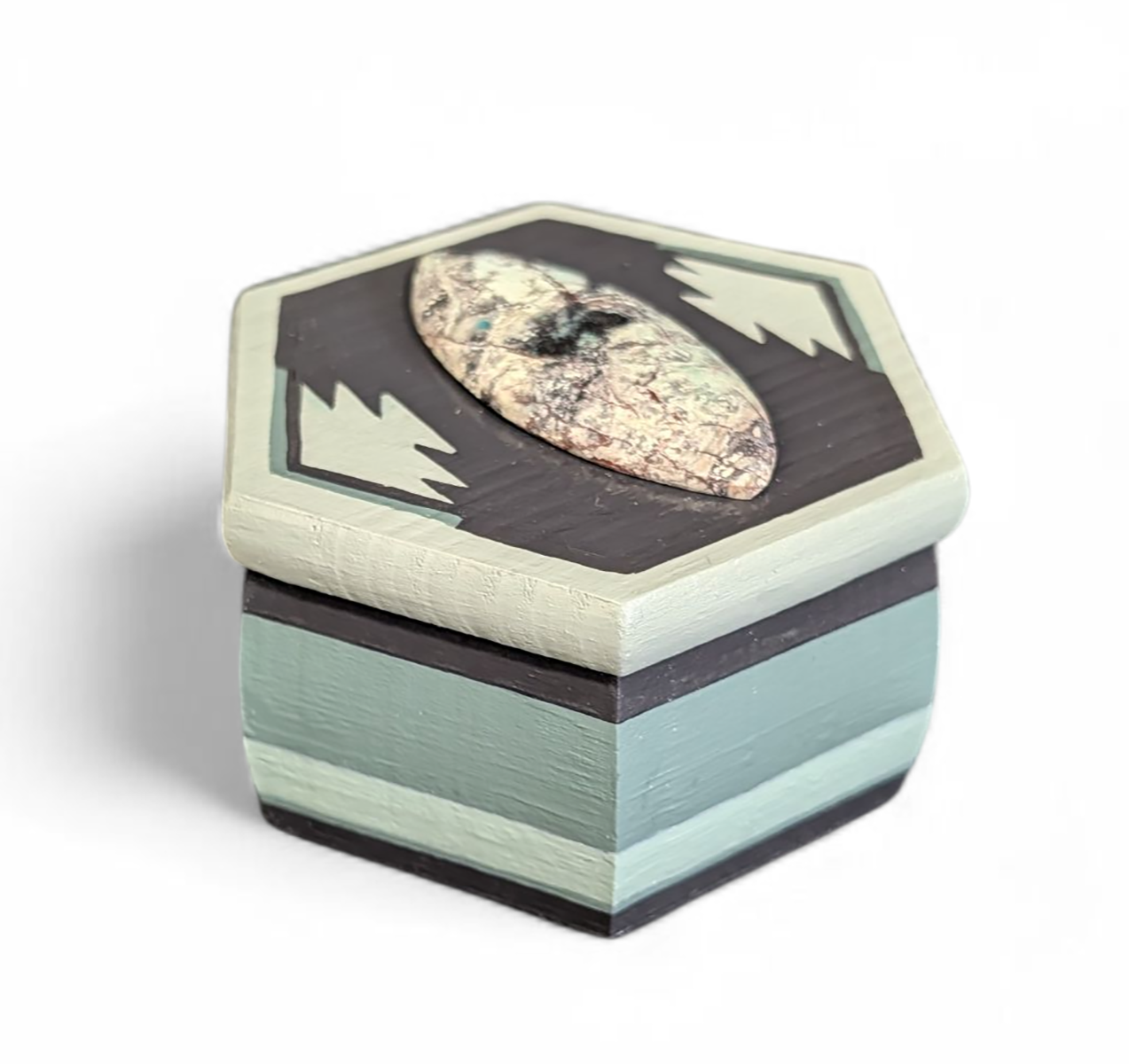 407 Gift Box - Chrysocolla Stone