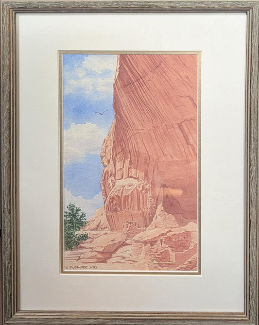 342 Detail of Long House - Mesa Verde