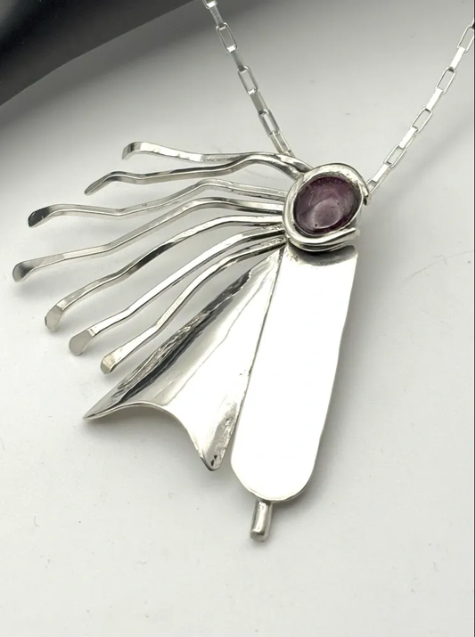 60 Red Riding Hood in Flight Necklace